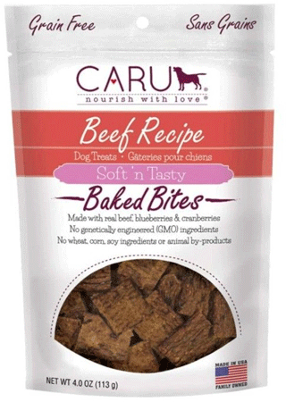 CARU Baked Bites Beef 4oz