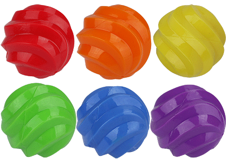 MULTIPET Spiral Ball 4"