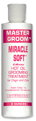 *MASTER GROOM Miracle Soft Hot Oil Treatment - 8oz