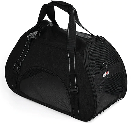 *DOGLINE Pet Carrier Bag M Black