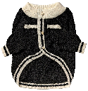 *COSMO Classic Cardigan Sweater Black M