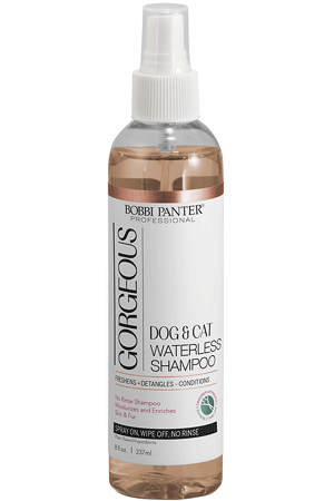 *BOBBI PANTER Gorgeous Dog & Cat Waterless Shampoo 8oz