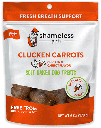*SHAMELESS PETS Soft Baked Dog Treats Clucken' Carrots 6oz