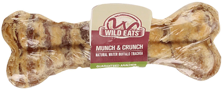 *WILD EATS Munch & Crunch Bone S 4"