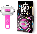 *MAX&MOLLY Ultra Bright LED Pet Light (Hangtag Pkg) Pink