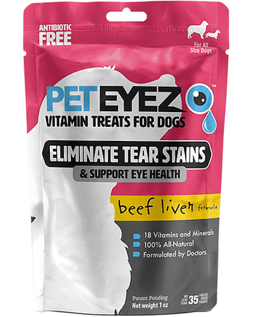 *PET EYEZ Vitamin Treats for Dogs Freeze Dried Beef Liver 1oz