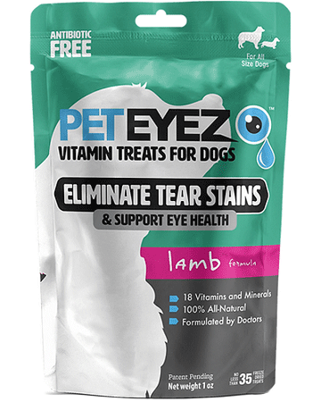 *PET EYEZ Vitamin Treats for Dogs Freeze Dried Lamb 1oz
