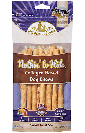 NOTHIN' TO HIDE Twist Stix Bacon 10pk