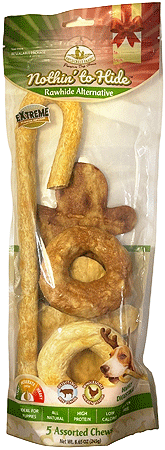 NOTHIN' TO HIDE Holiday Gift Pack Chicken/Beef Large 5pc