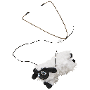 ETHICAL/SPOT A-Door-Able Baa Baa Black Sheep Cat Toy