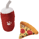 ETHICAL/SPOT American Take Out Cat Toy 2pk