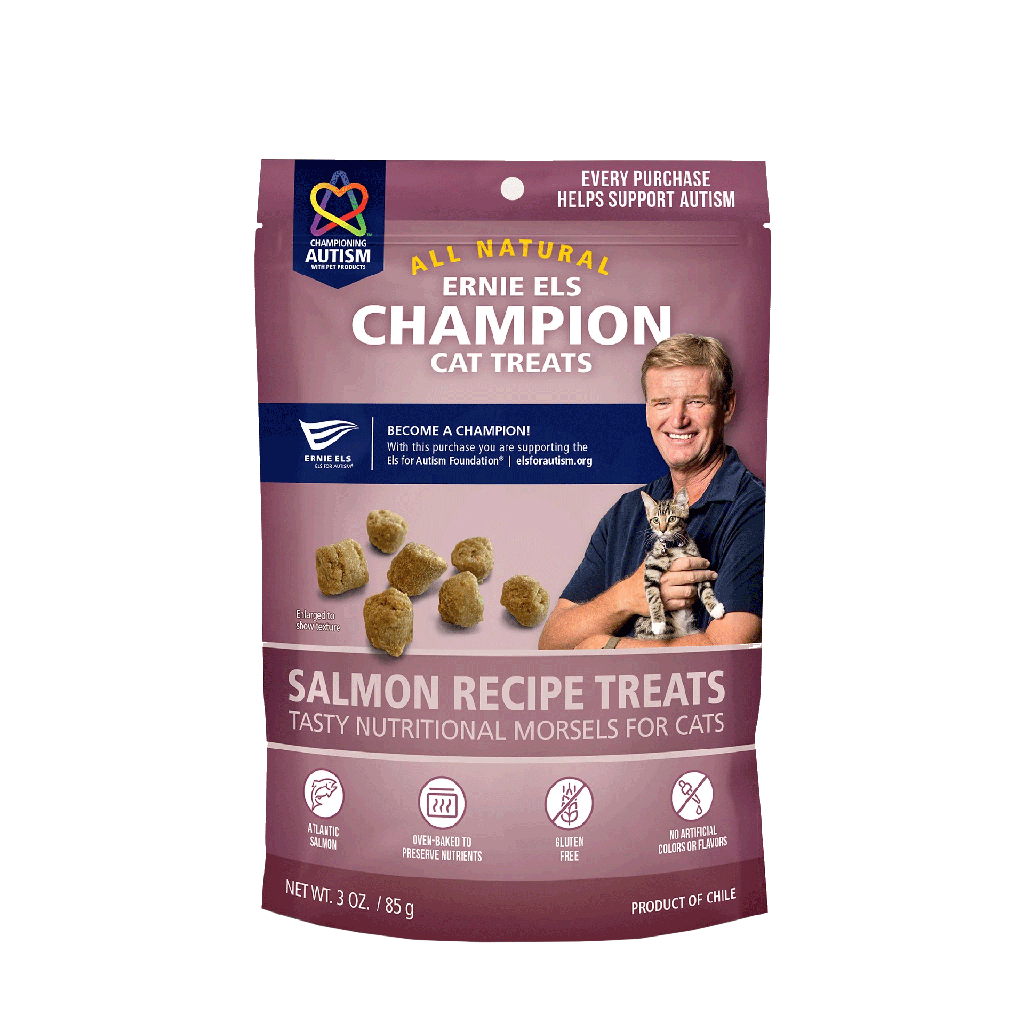 ERNIE ELS Cat Treats Salmon 3oz- EXP 11/25