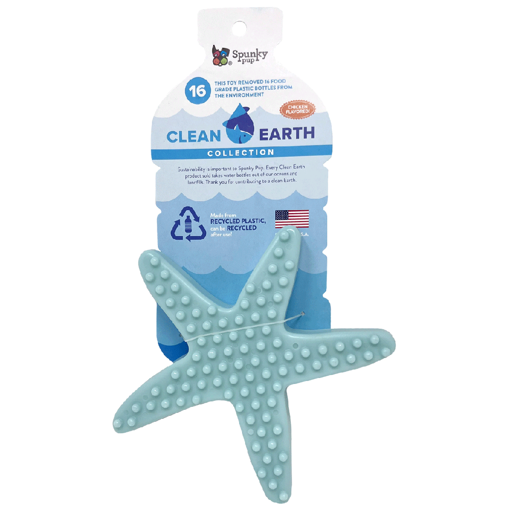 *SPUNKY PUP Clean Earth Chew Starfish