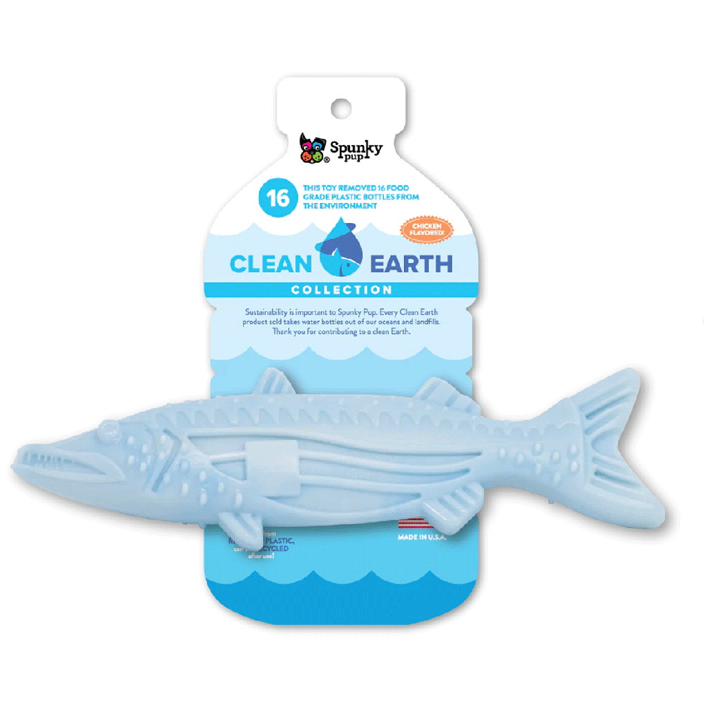 *SPUNKY PUP Clean Earth Chew Barracuda