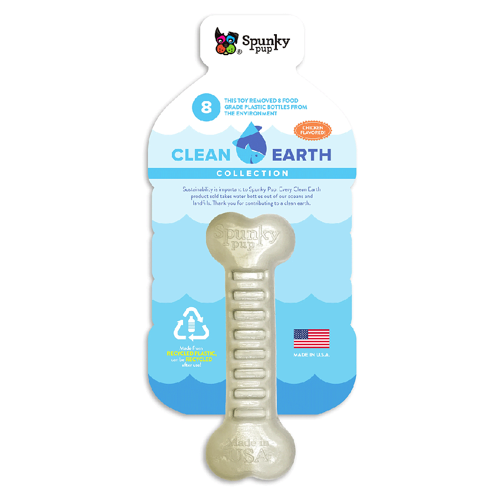 *SPUNKY PUP Clean Earth Chew Bone
