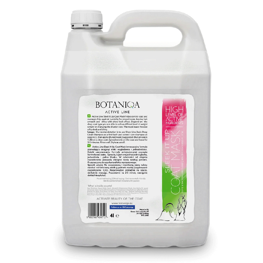 BOTANIQA Active Line Sleek It Up Coat Mask 1.05 Gallon