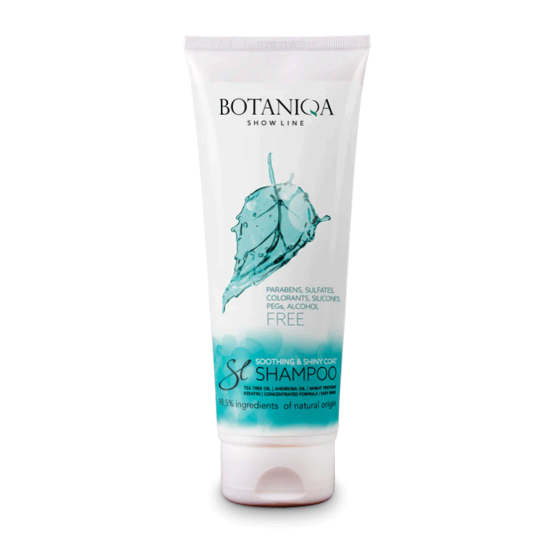 BOTANIQA Show Line Soothing & Shiny Coat Shampoo 8.4oz