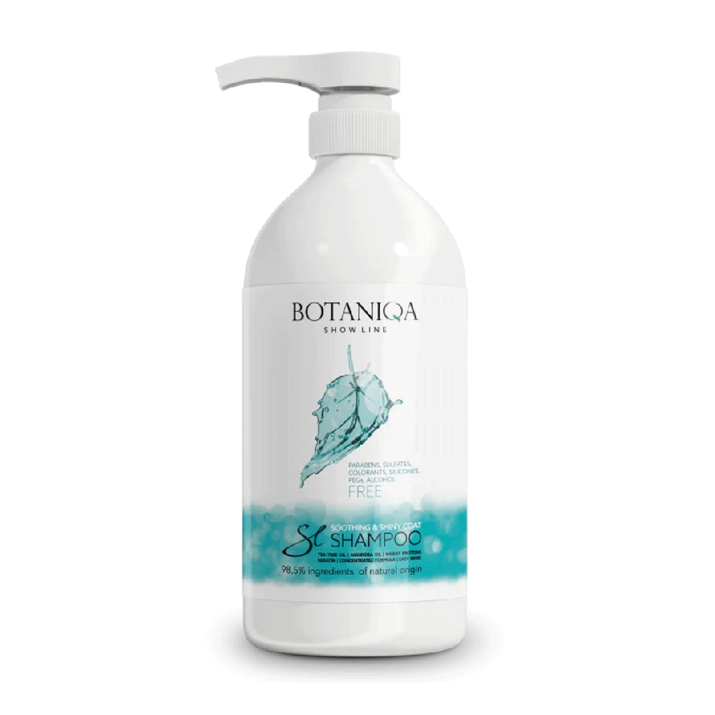 BOTANIQA Show Line Soothing & Shiny Coat Shampoo 33.4oz