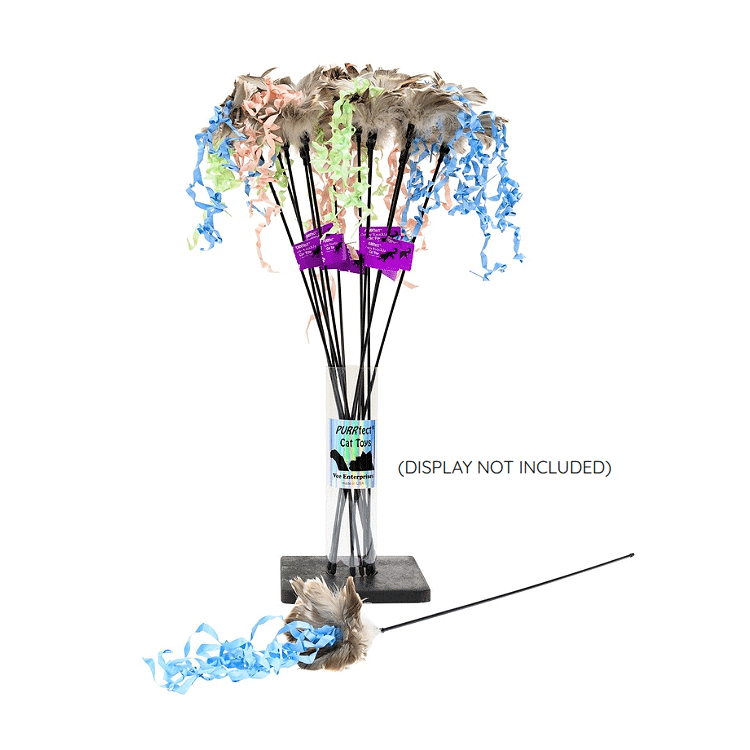 VEE ENTERPRISES PURRfect Crazy Krinkle Cat Toy 12ct