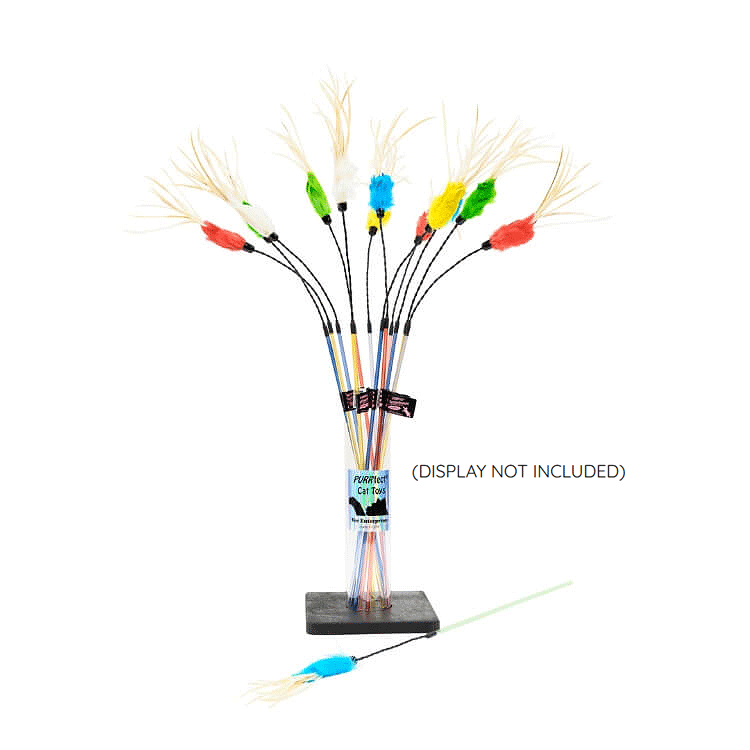 VEE ENTERPRISES PURRfect Feather Bouncer 12ct