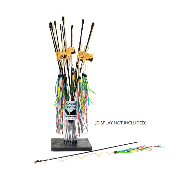 VEE ENTERPRISES PURRfect Wild Hemp Cat Toy 12ct