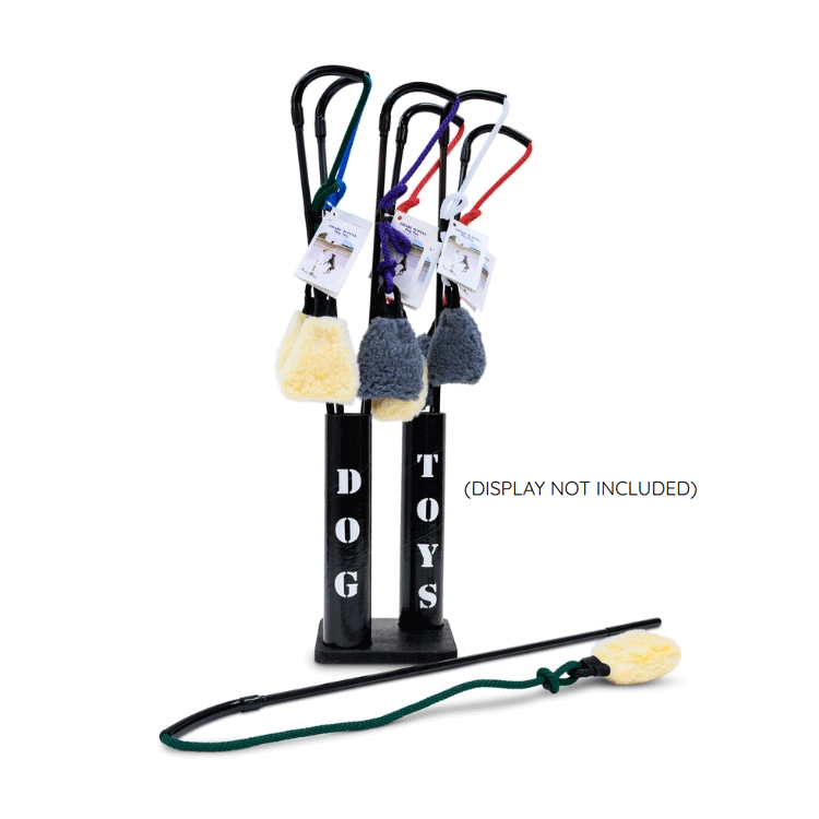 VEE ENTERPRISES Chase 'N' Pull Dog Toy 30" 12ct