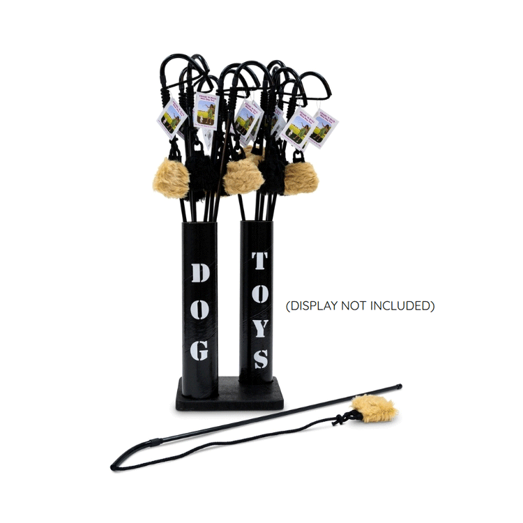 VEE ENTERPRISES Chase 'N' Pull Dog Toy Mini 24" 12ct