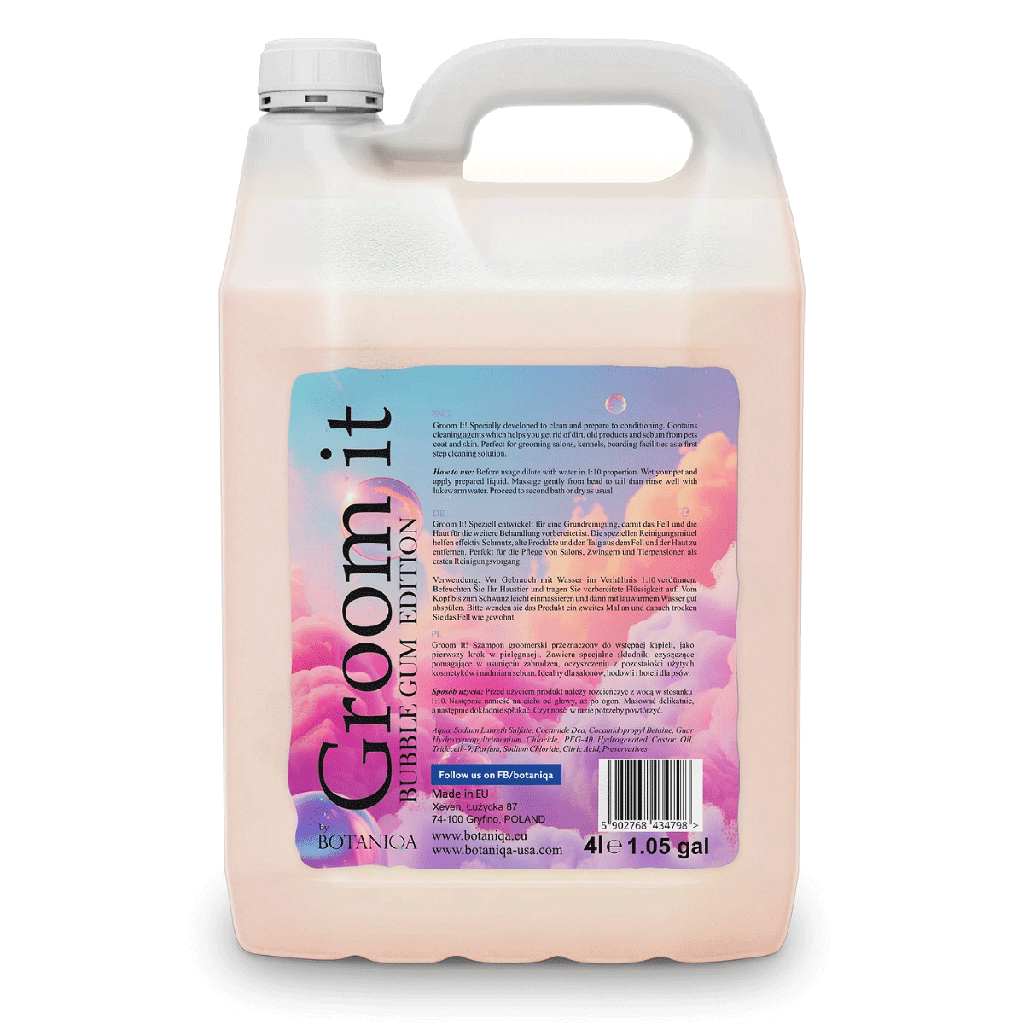 BOTANIQA Groom It - Bubble Gum 1.05 Gallon