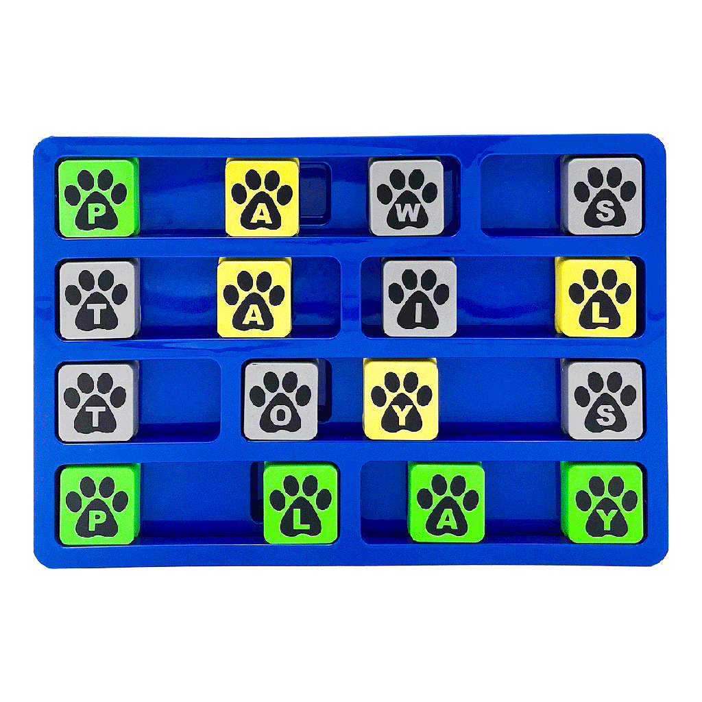 MULTIPET Pup Puzzle Word Treat Toy 7.5"