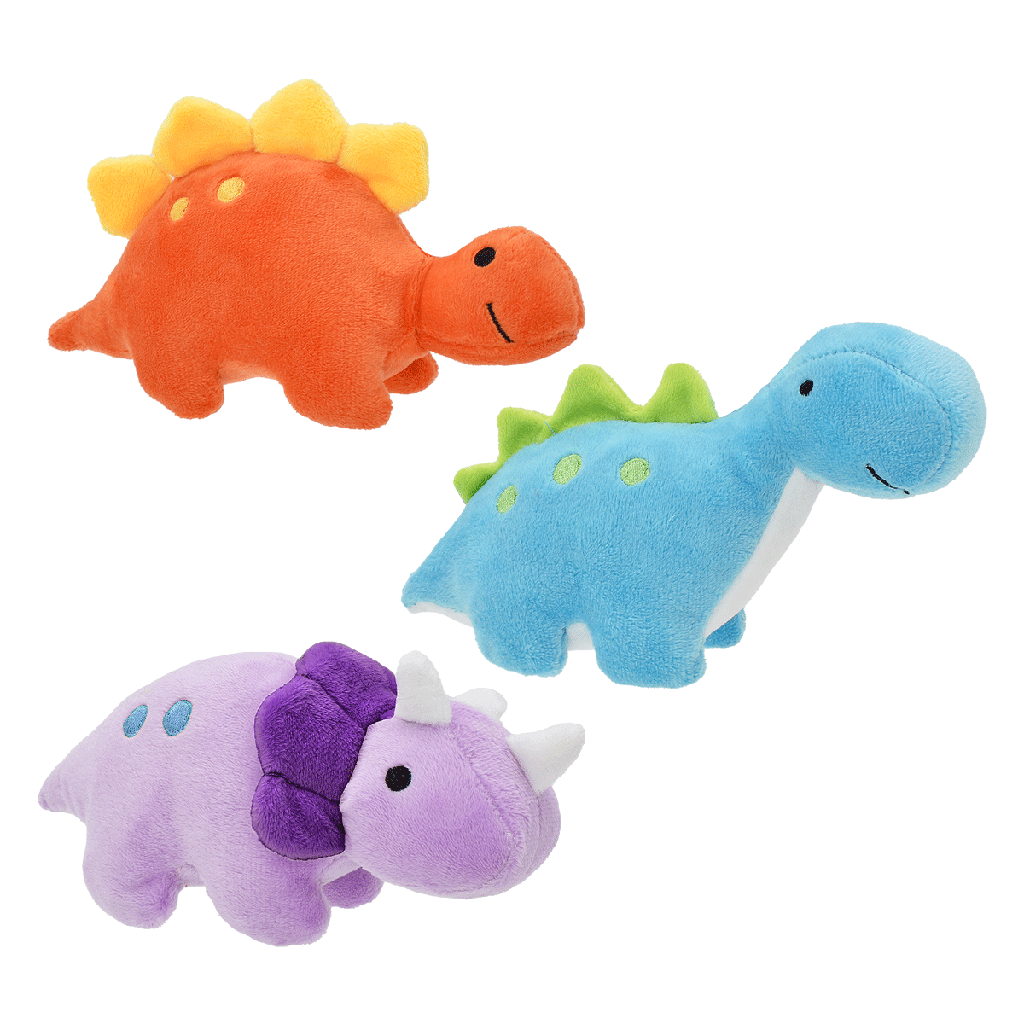 MULTIPET Pet Envy Mini Dinosaur 7"