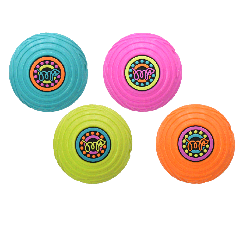 MULTIPET Groover TPR Squeaky Ball 3.5"