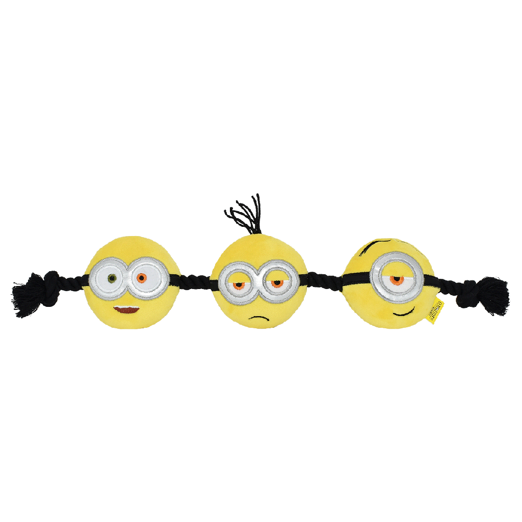 MULTIPET Minions Rope Tug 17"