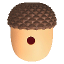 ETHICAL/SPOT Treat Tumbler Acorn 5"