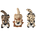 ETHICAL/SPOT Lil Spots Flat Cats 5" 2pk