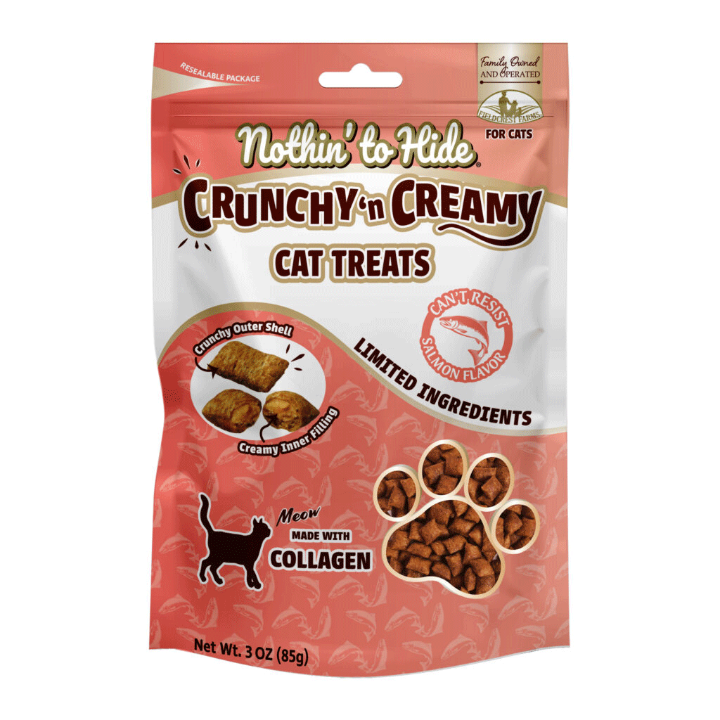 FIELDCREST FARMS Nothin' To Hide Cat Salmon Treats 3oz