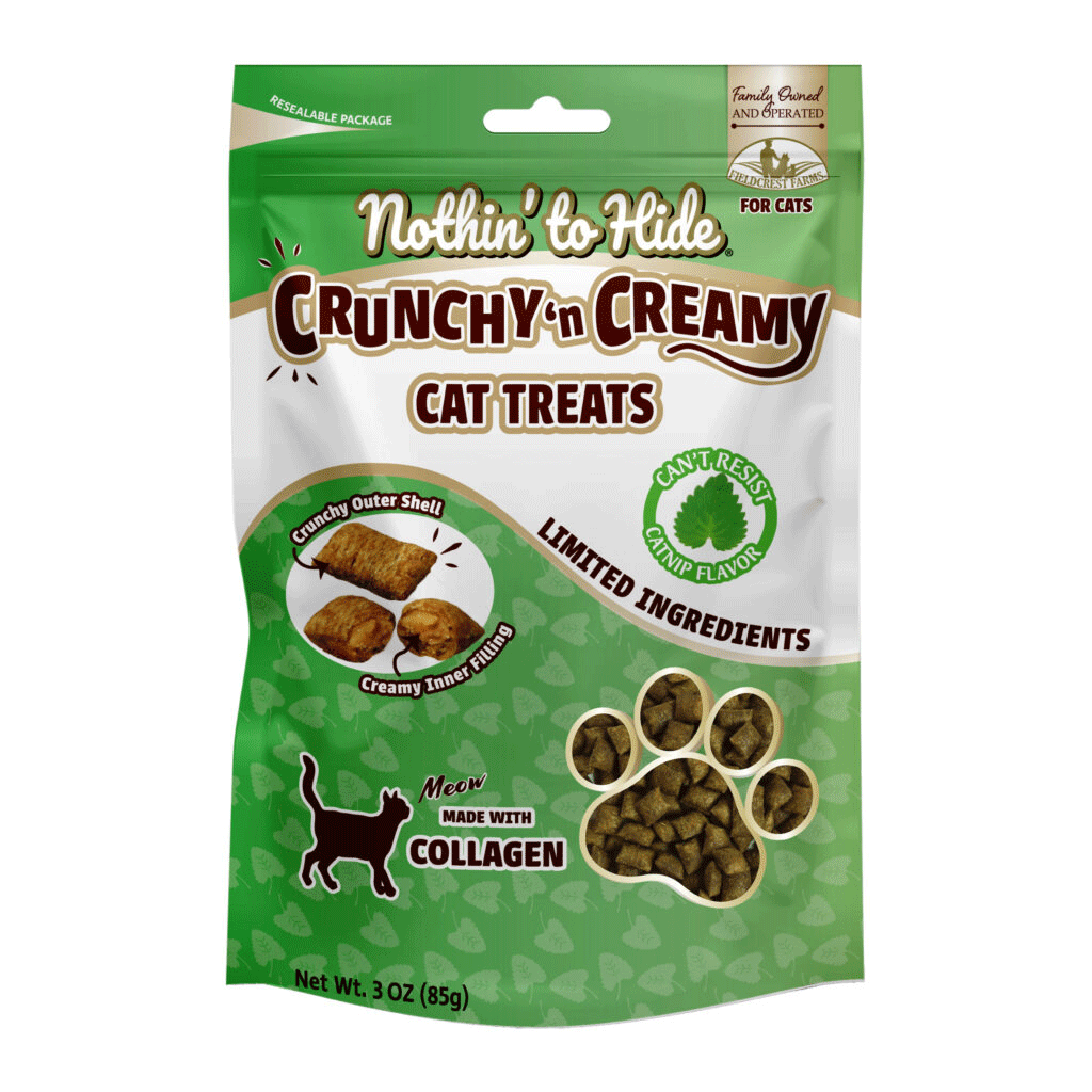 FIELDCREST FARMS Nothin' To Hide Cat Catnip Treats 3oz