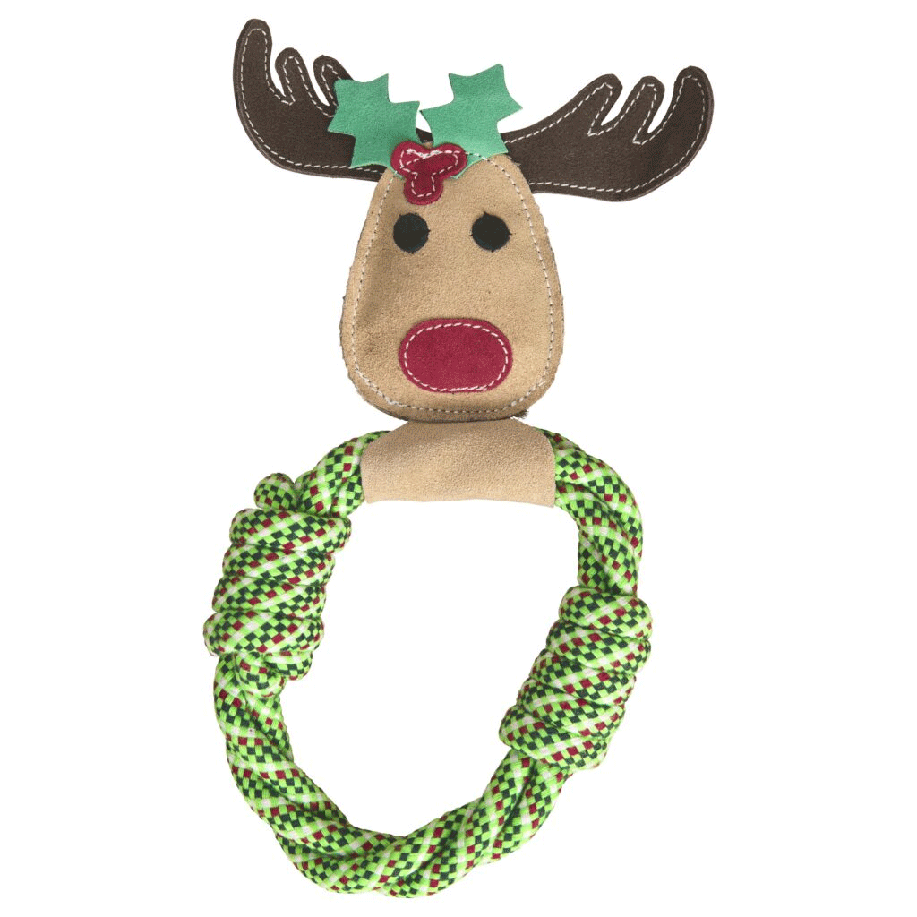 ETHICAL/SPOT Holiday Dura-Fuse Reindeer 11"