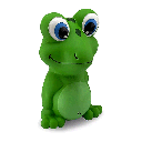PETSPORT NaturFlex Frog Large 8"