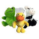 PETSPORT Tiny Tots Nuzzle Buddies Assorted 4"