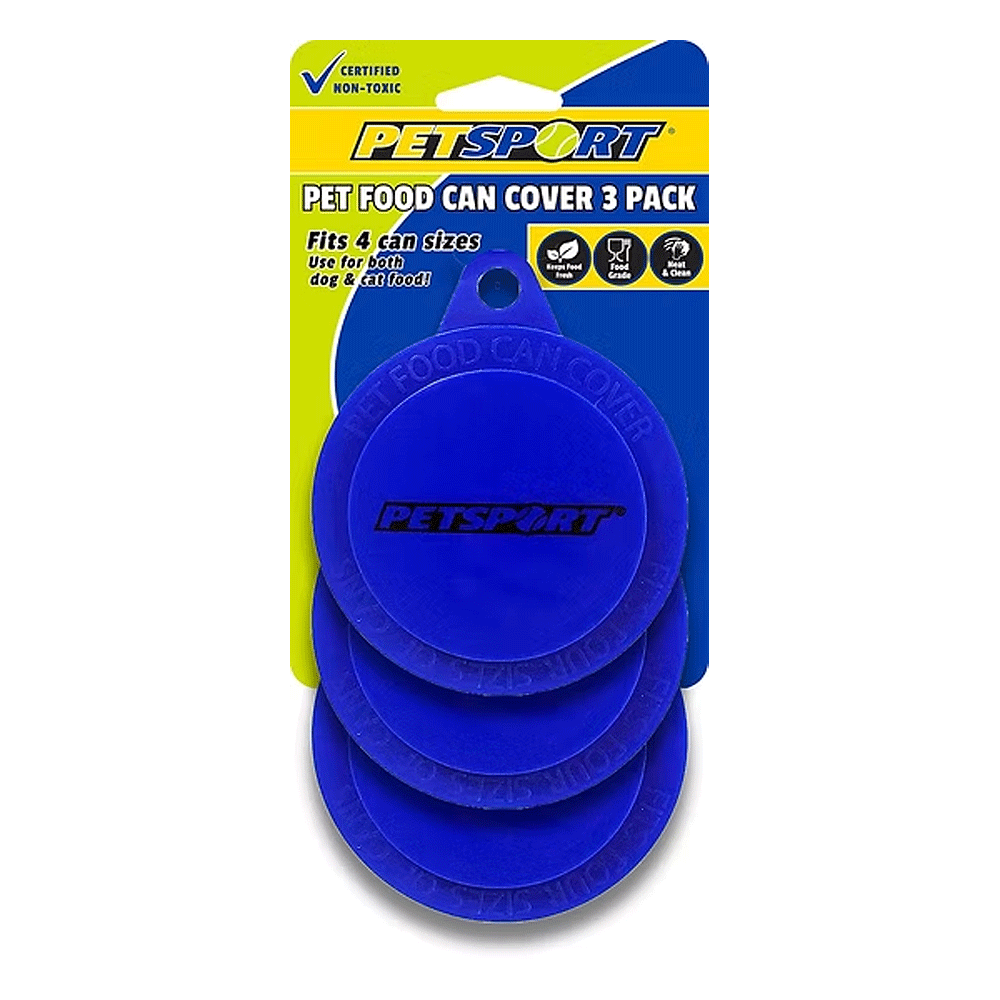 PETSPORT Pet Food Can Cover 3pk