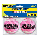 PETSPORT Pink Tuff Balls 2.5" 2pk