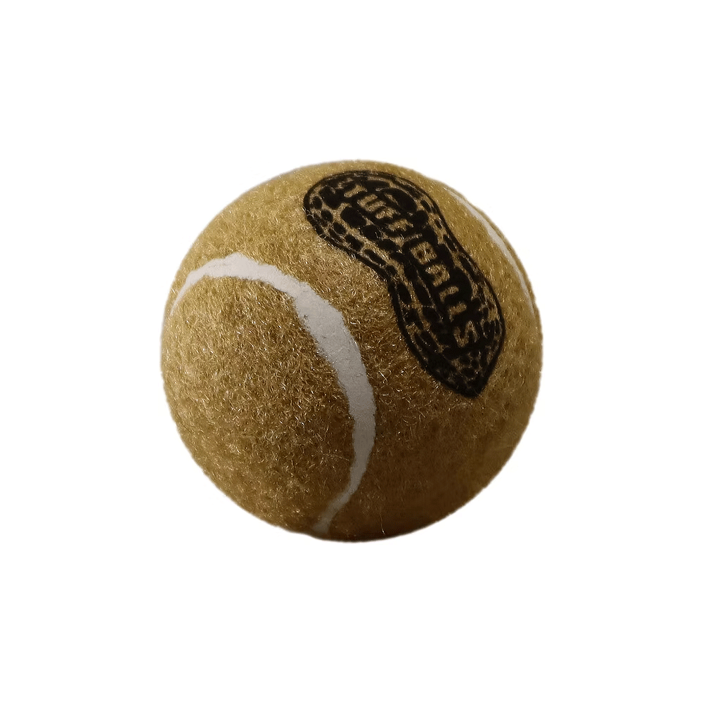 PETSPORT Tuff Balls Peanut Butter Jr. 1.8" 2pk