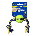 PETSPORT Mini Tuff Ball Tug 9" Rope w/1.5" Ball
