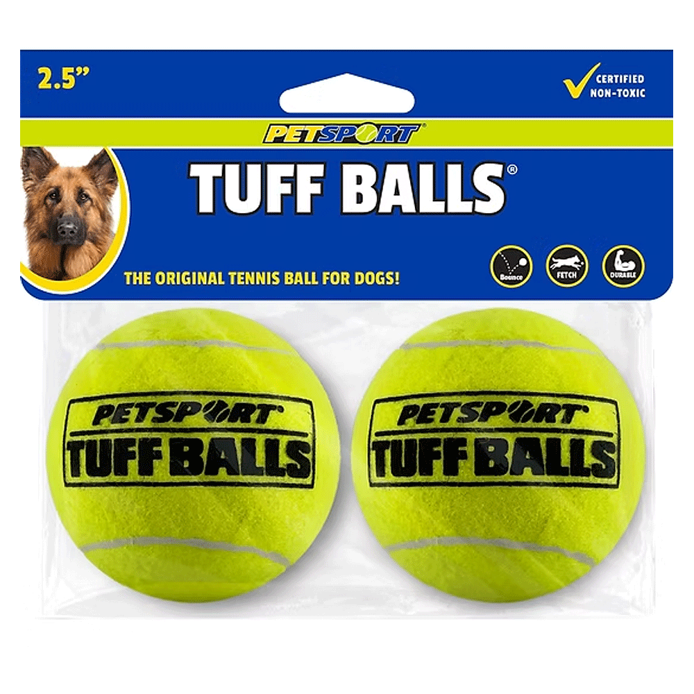 PETSPORT Tuff Balls 2.5" 2pk