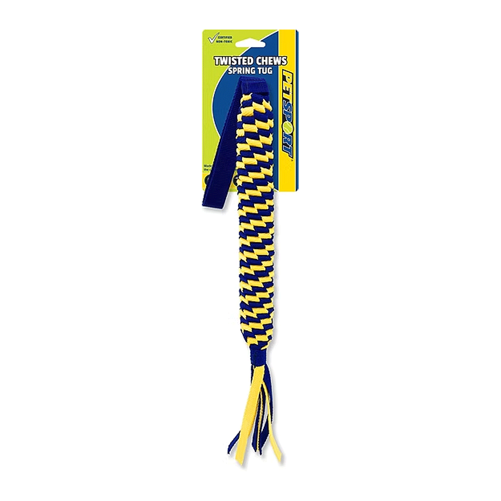 PETSPORT Twisted Chews Spring Tug 24"