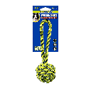 PETSPORT Twisted Chews Floating Rope Monkey Fist 8.5"