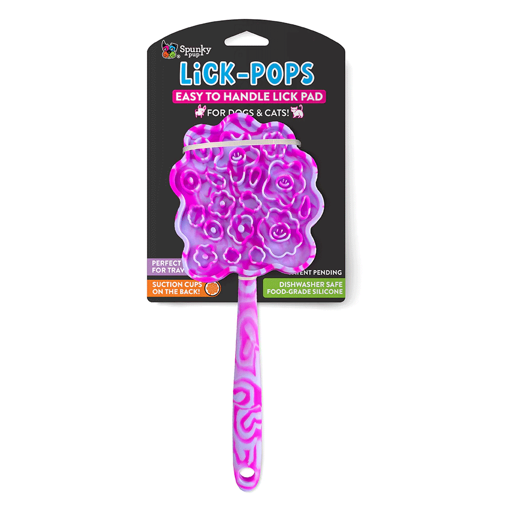 SPUNKY PUP Lick-Pops Pink Tree