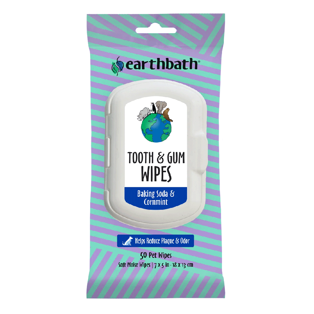 EARTHBATH Tooth & Gum Wipes 50ct