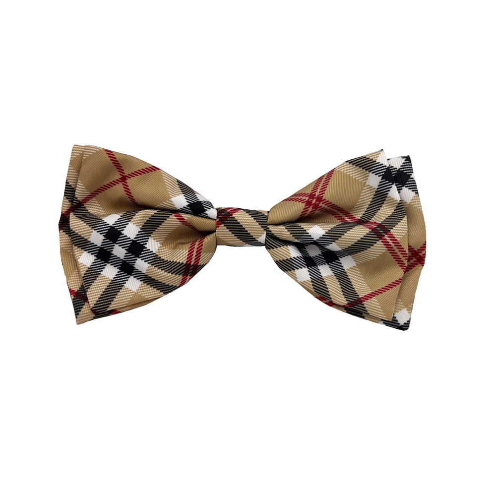 HUXLEY & KENT Bow Tie High Street Plaid S