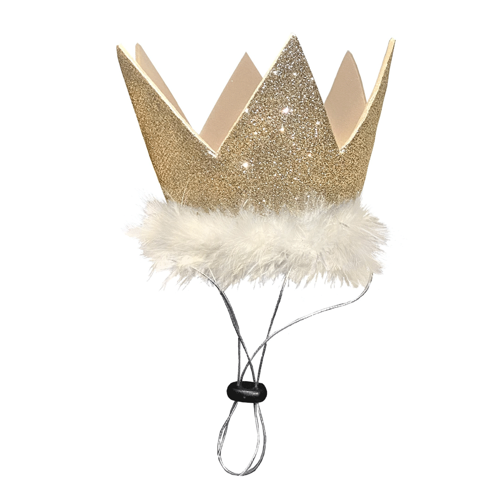 HUXLEY & KENT Party Crown Gold L